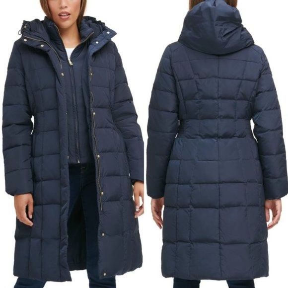 Cole Haan Jackets & Blazers - Box-Quilt Down Puffer Coat